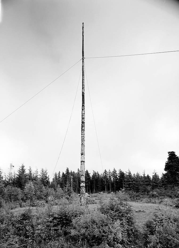 Historic Photo : Kake Salmon Cannery, Totem Pole, Kake, Wrangell-Petersburg Census Area, AK 2 Photograph