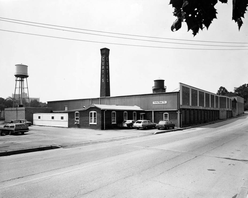 Historic Photo : Curtis Paper Mill, Route 72, Newark, New Castle County, DE 1 Photograph