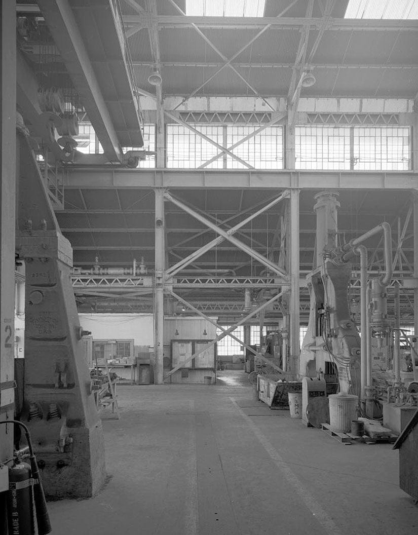 Historic Photo : U.S. Naval Base, Pearl Harbor, Forge Shop & Galvanizing Shop, Sixth Street between Avenues D & E, Pearl City, Honolulu County, HI 7 Photograph