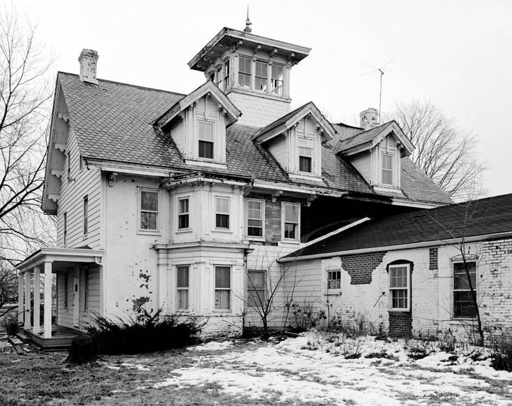 Historic Photo : George Lobdell House, U.S. Route 13, Wilmington vicinity, Minquadale, New Castle County, DE 4 Photograph