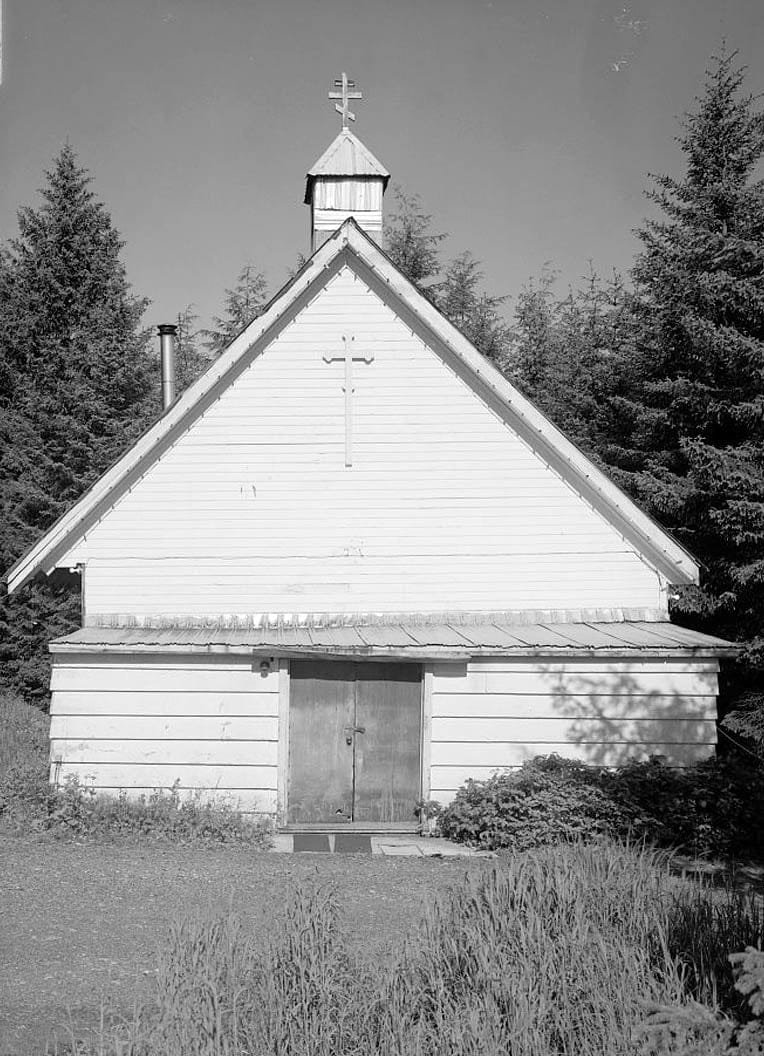 Historic Photo : St. Michael the Archangel Russian Orthodox Church, Lake Avenue, Cordova, Valdez-Cordova Census Area, AK 8 Photograph