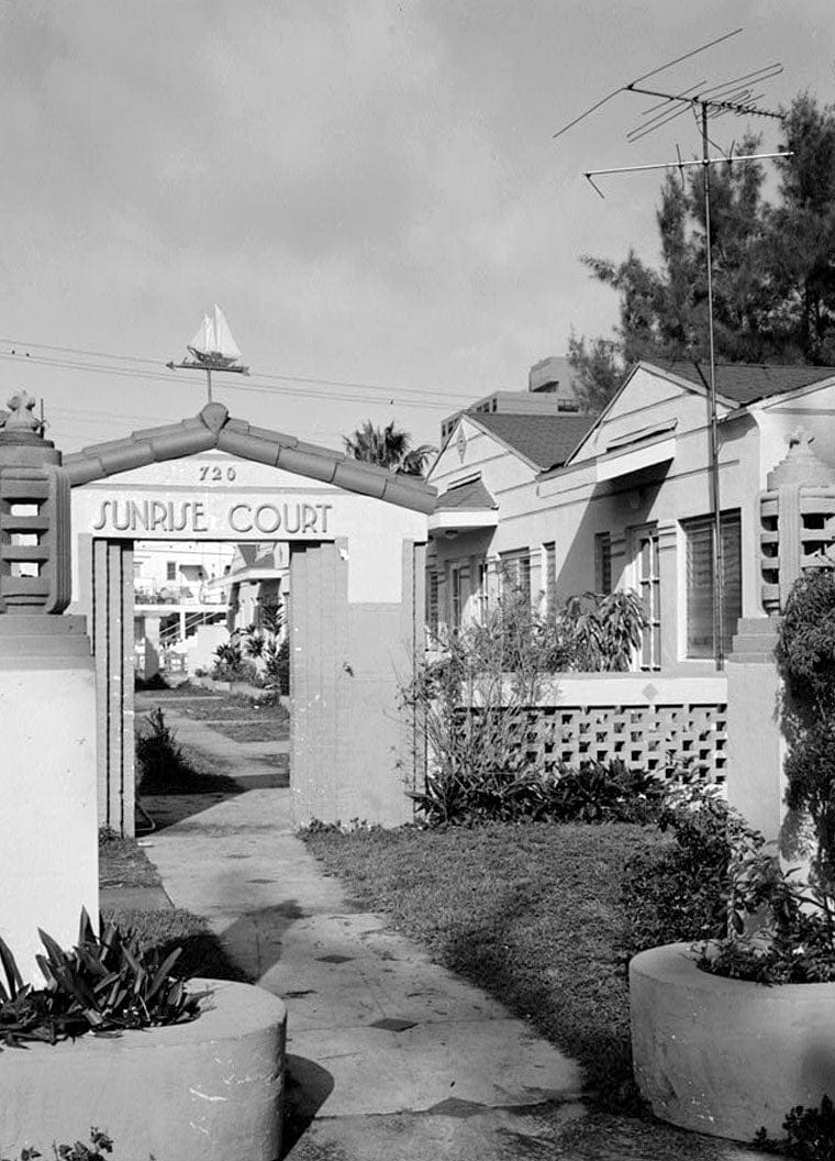 Historic Photo : Miami Beach Art Deco Historic District, Miami, Miami-Dade County, FL 45 Photograph