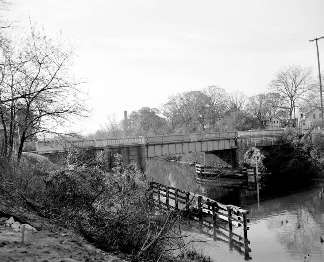 Historic Photo : Rehoboth Avenue Bridge, State Route 1A (Rehoboth Avenue) over Lewes & Rehoboth Canal, Rehoboth Beach, Sussex County, DE 27 Photograph