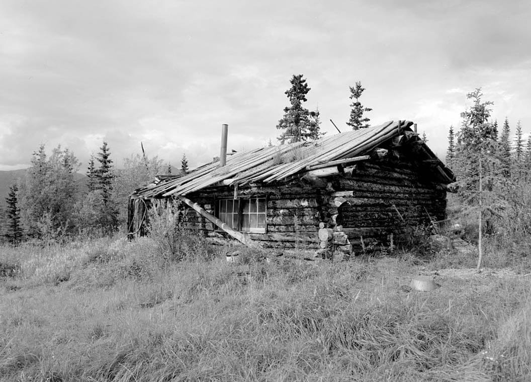 Historic Photo : A. D. Wilcox Drift Mine, Residential Cabin, Linda Creek near Dalton Highway, Bettles, Yukon-Koyukuk Census Area, AK 2 Photograph
