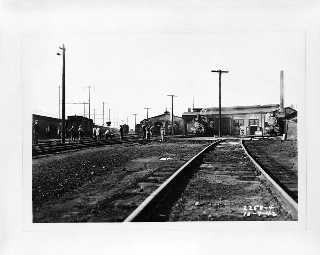 Historic Photo : Wilmington & Northern Railroad, Repair Shop, Beech Street, Wilmington, New Castle County, DE 9 Photograph