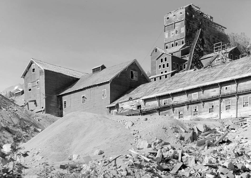 Historic Photo : Kennecott Copper Corporation, On Copper River & Northwestern Railroad, Kennicott, Valdez-Cordova Census Area, AK 5 Photograph