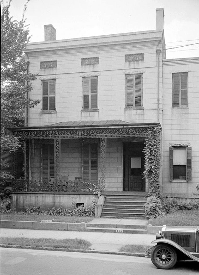 Historic Photo : Milton S. Brown House, 108 South Conception Street, Mobile, Mobile County, AL 1 Photograph