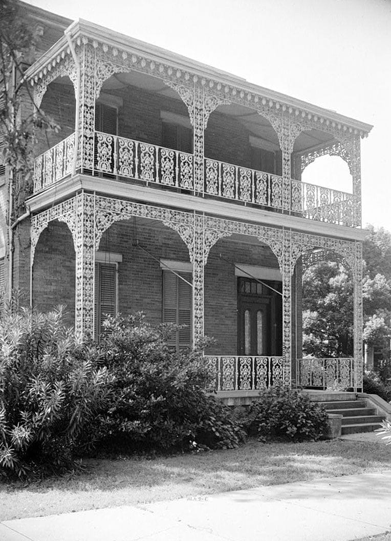 Historic Photo : Gilmore-Gaines-Quigley House, 751 Government Street, Mobile, Mobile County, AL 7 Photograph