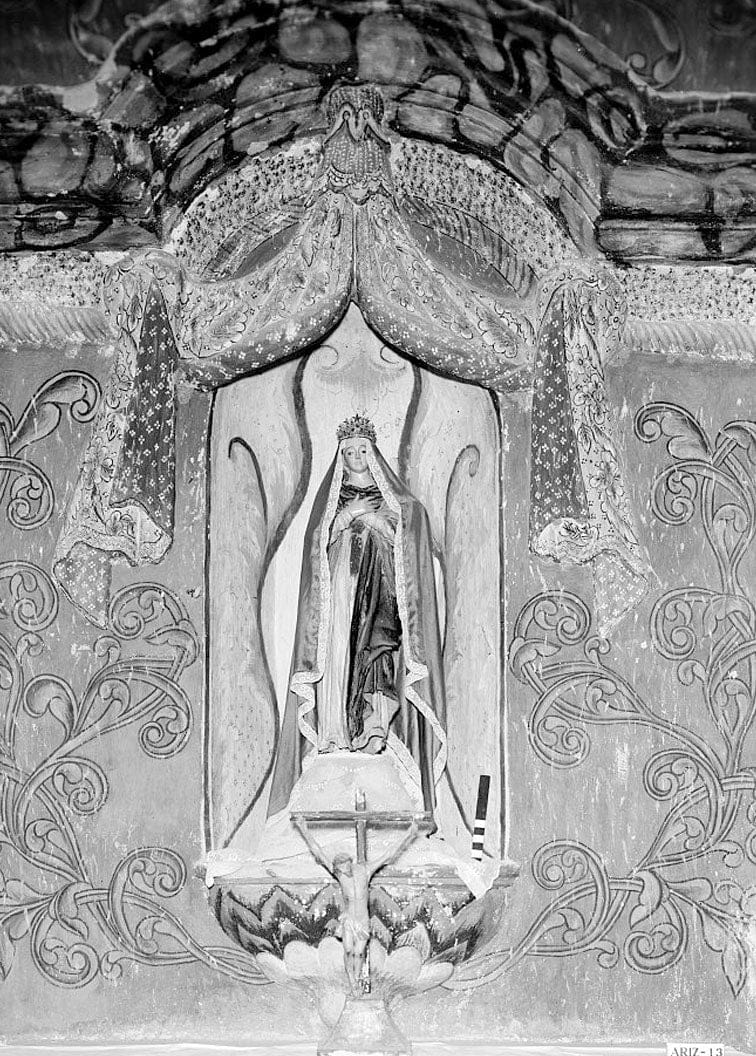 Historic Photo : San Xavier del Bac Mission, Mission Road, Tucson, Pima County, AZ 112 Photograph