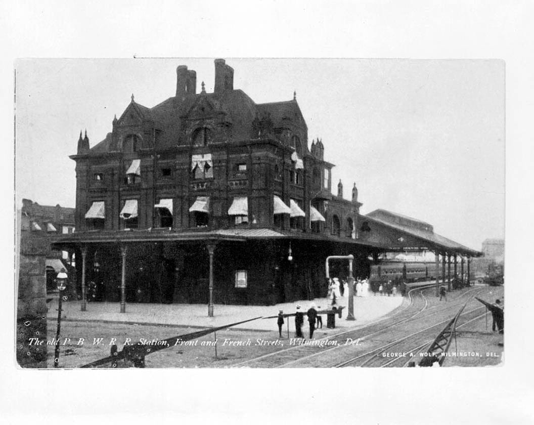 Historic Photo : Pennsylvania Railroad Improvements, Wilmington Train Station, Front & French Streets, Wilmington, New Castle County, DE 2 Photograph