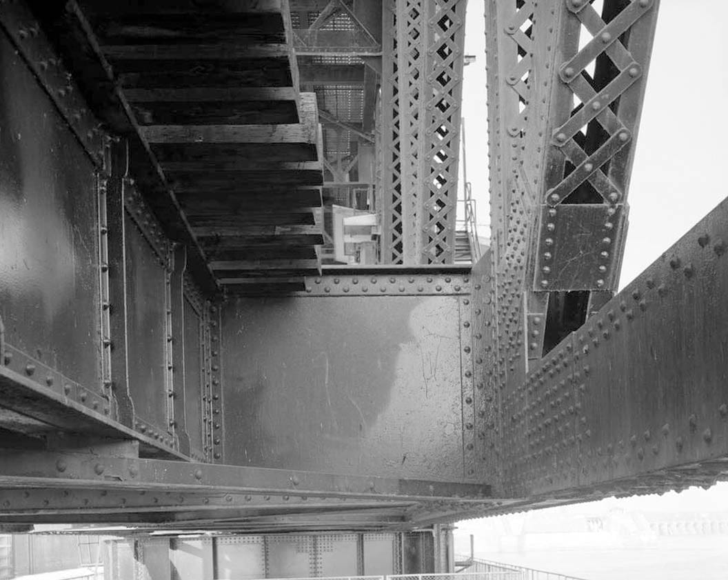 Historic Photo : Keokuk & Hamilton Bridge, Spanning Mississippi River, Keokuk, Lee County, IA 13 Photograph