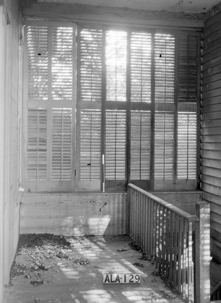 Historic Photo : Burford House, County Road 33 vicinity, Camden, Wilcox County, AL 10 Photograph