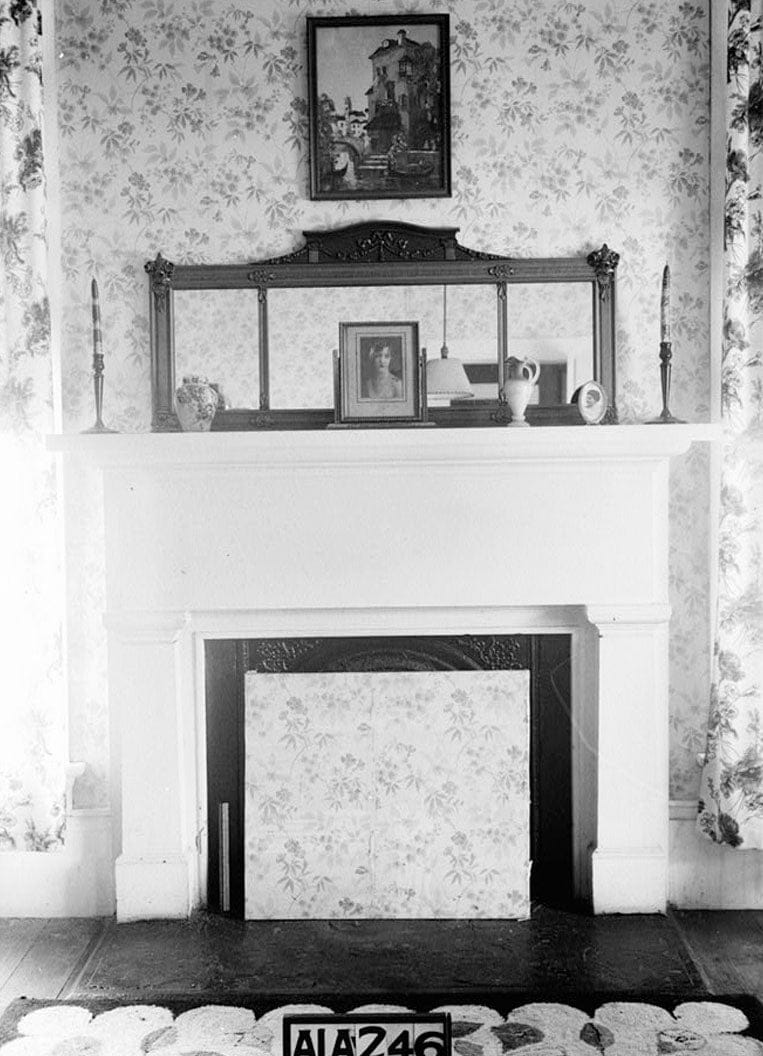 Historic Photo : J. O. Banks House & Smokehouse, Springfield Avenue & Pickens Street, Eutaw, Greene County, AL 5 Photograph
