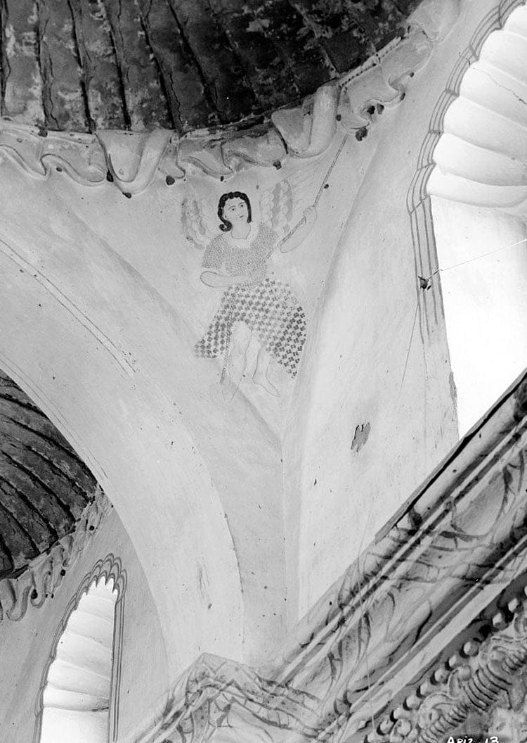 Historic Photo : San Xavier del Bac Mission, Mission Road, Tucson, Pima County, AZ 114 Photograph