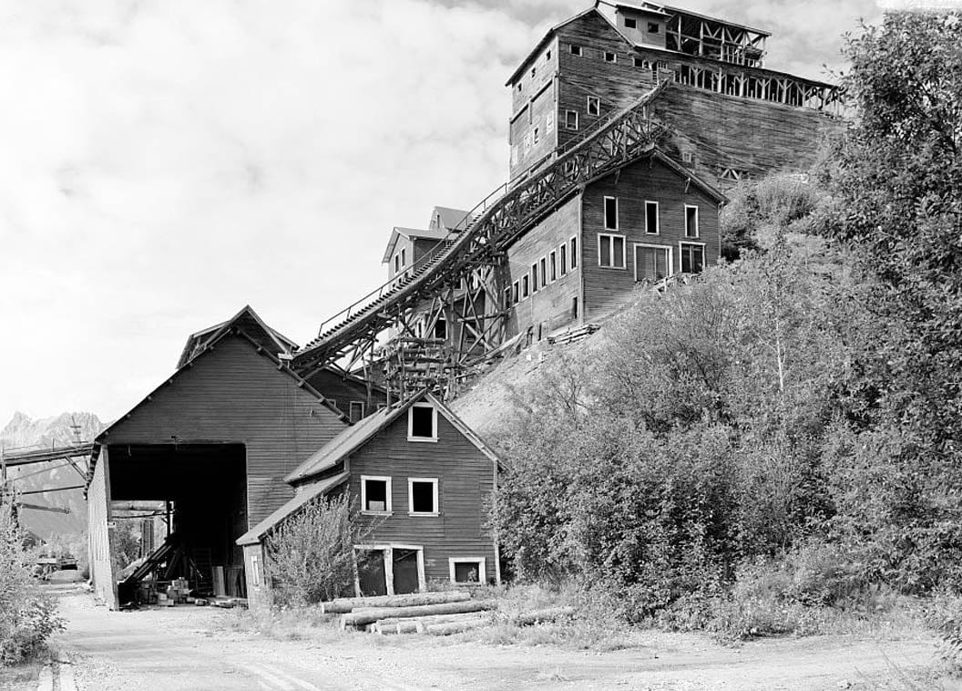 Historic Photo : Kennecott Copper Corporation, Concentration Mill, On Copper River & Northwestern Railroad, Kennicott, Valdez-Cordova Census Area, AK 2 Photograph
