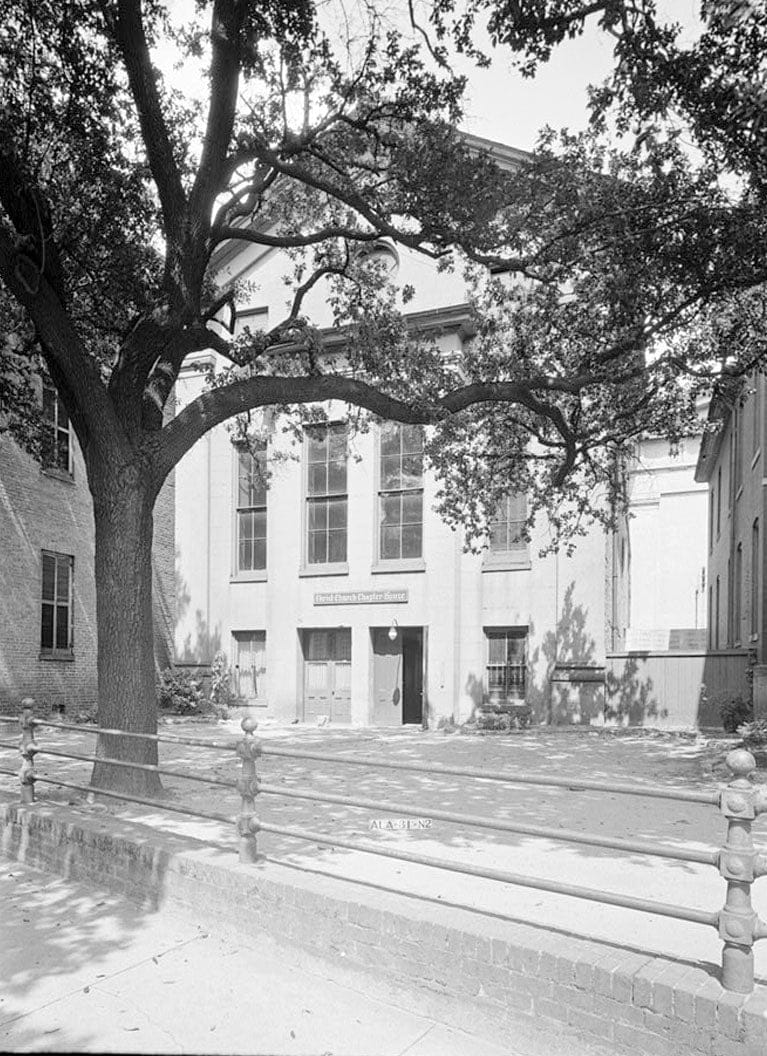 Historic Photo : Christ Episcopal Church, Church & Saint Emanuel Streets, Mobile, Mobile County, AL 20 Photograph