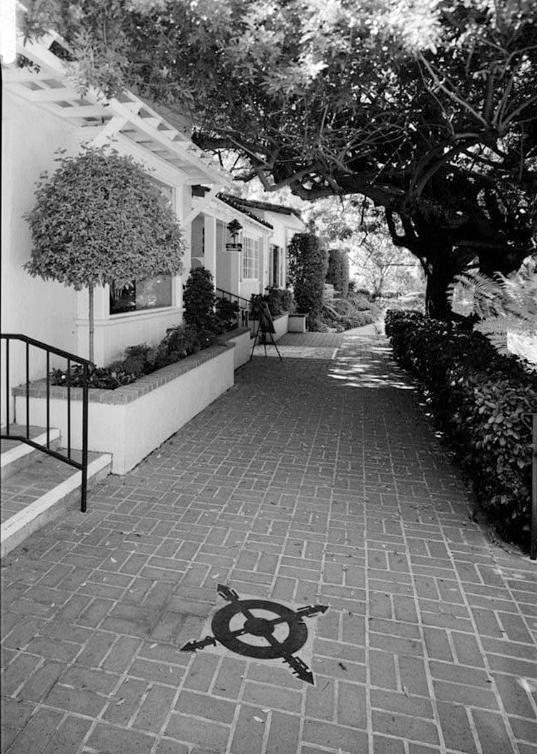 Historic Photo : La Morada, 5951 Lineade Cielo, Rancho Santa Fe, San Diego County, CA 6 Photograph