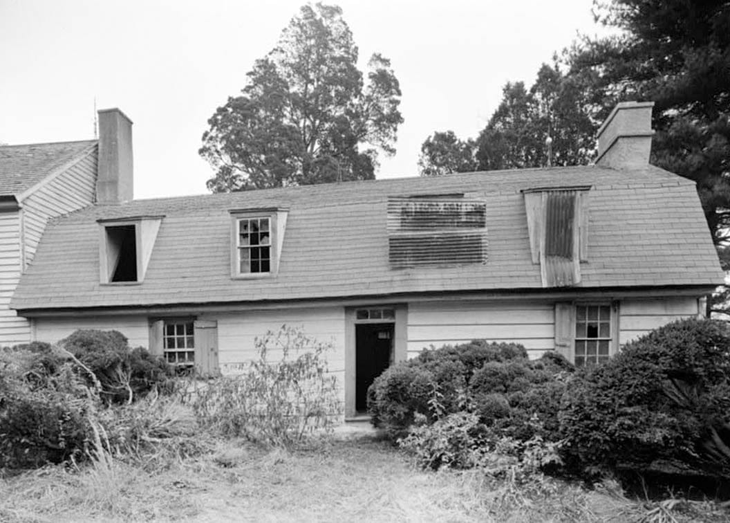 Historic Photo : Collins-Sharp House, State Road 493 (moved to DE, Odessa), Collins Beach, New Castle County, DE 6 Photograph