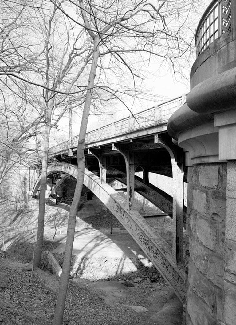 Historic Photo : Connecticut Avenue Bridge, Spanning Klingle Valley, Washington, District of Columbia, DC 7 Photograph