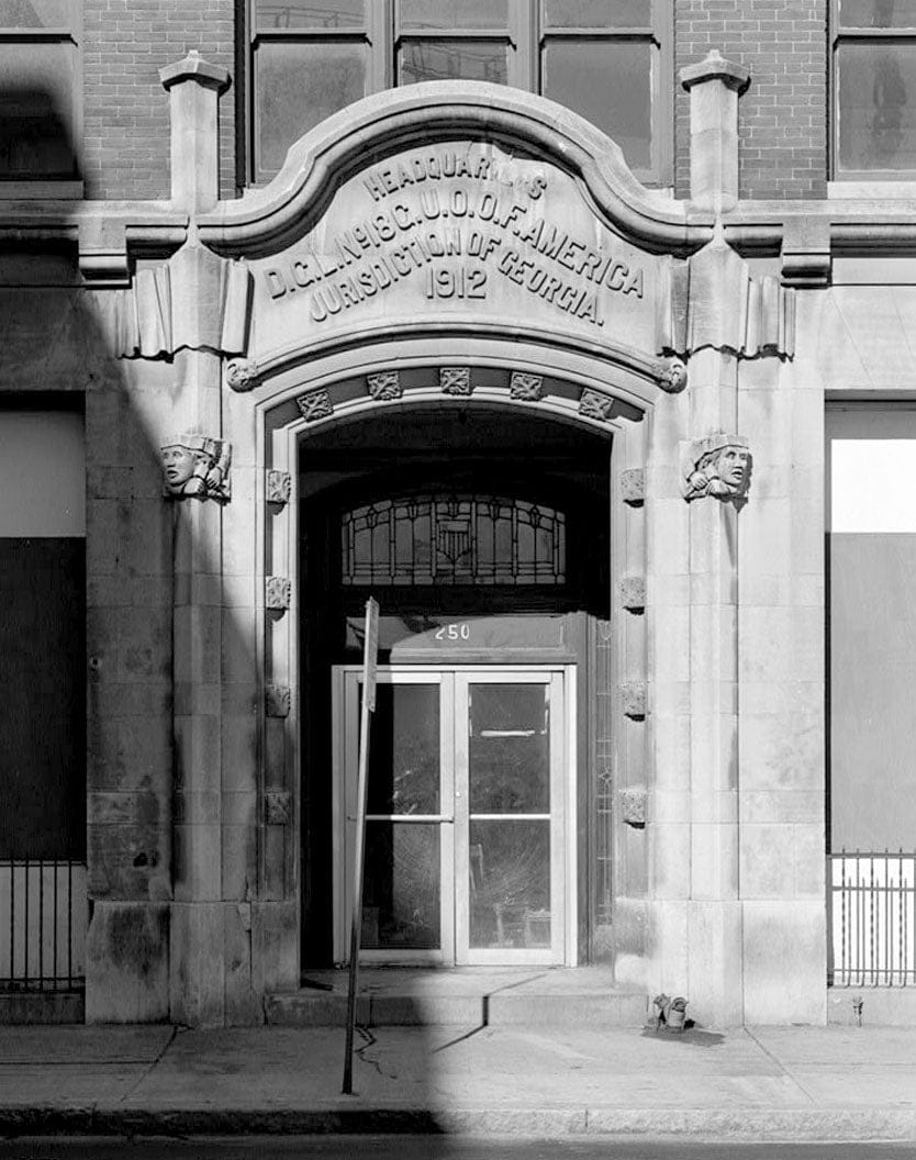 Historic Photo : Odd Fellows Building & Auditorium, 228-250 Auburn Avenue, Atlanta, Fulton County, GA 6 Photograph