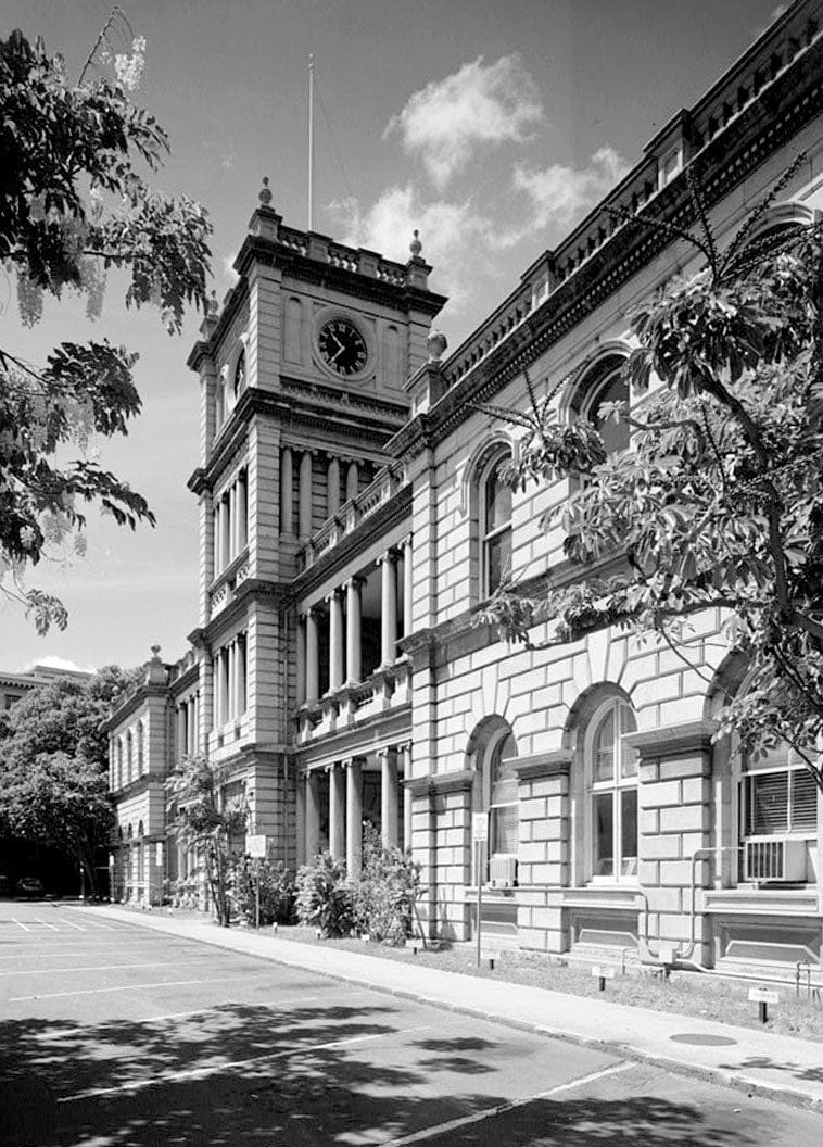 Historic Photo : Aliiolani Hale, 463 King Street, Honolulu, Honolulu County, HI 9 Photograph