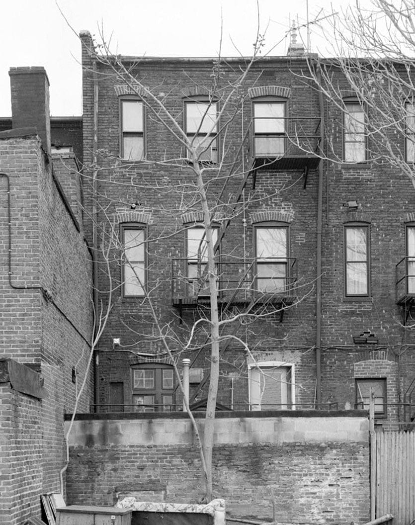 Historic Photo : 1329 N Street, Northwest (Rowhouse), Washington, District of Columbia, DC 4 Photograph