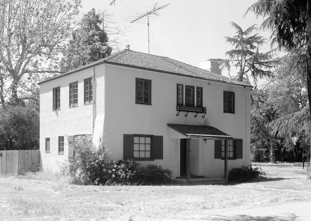 Historic Photo : Agnews State Hospital, Physician's Cottage No. 5, South Side of Palm Drive, Santa Clara, Santa Clara County, CA 2 Photograph