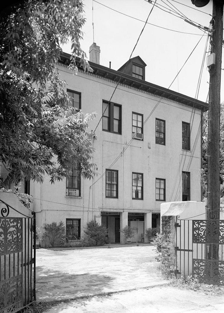 Historic Photo : Abram Minis House, 204 East Jones Street, Savannah, Chatham County, GA 3 Photograph