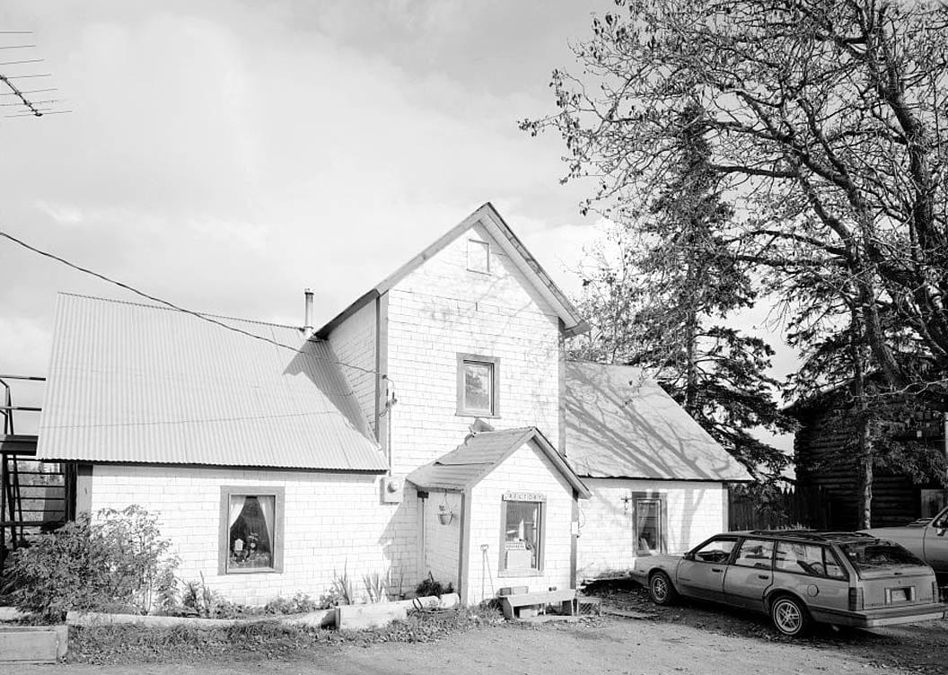 Historic Photo : Holy Assumption Russian Orthodox Church, Rectory, Mission & Overland Streets, Kenai, Kenai Peninsula Borough, AK 1 Photograph
