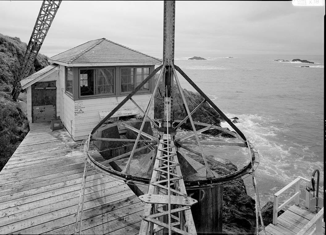 Historic Photo : Cape Spencer Lighthouse, Hoist House, Cross Sound, Elfin Cove, Skagway-Hoonah-Angoon Census Area, AK 1 Photograph