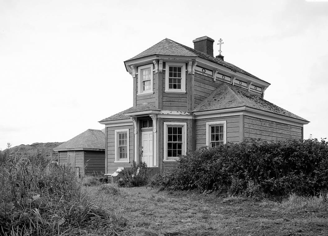 Historic Photo : Holy Ascension Russian Orthodox Church, Bishop's House, Unalaska Island, Unalaska, Aleutian Islands, AK 3 Photograph