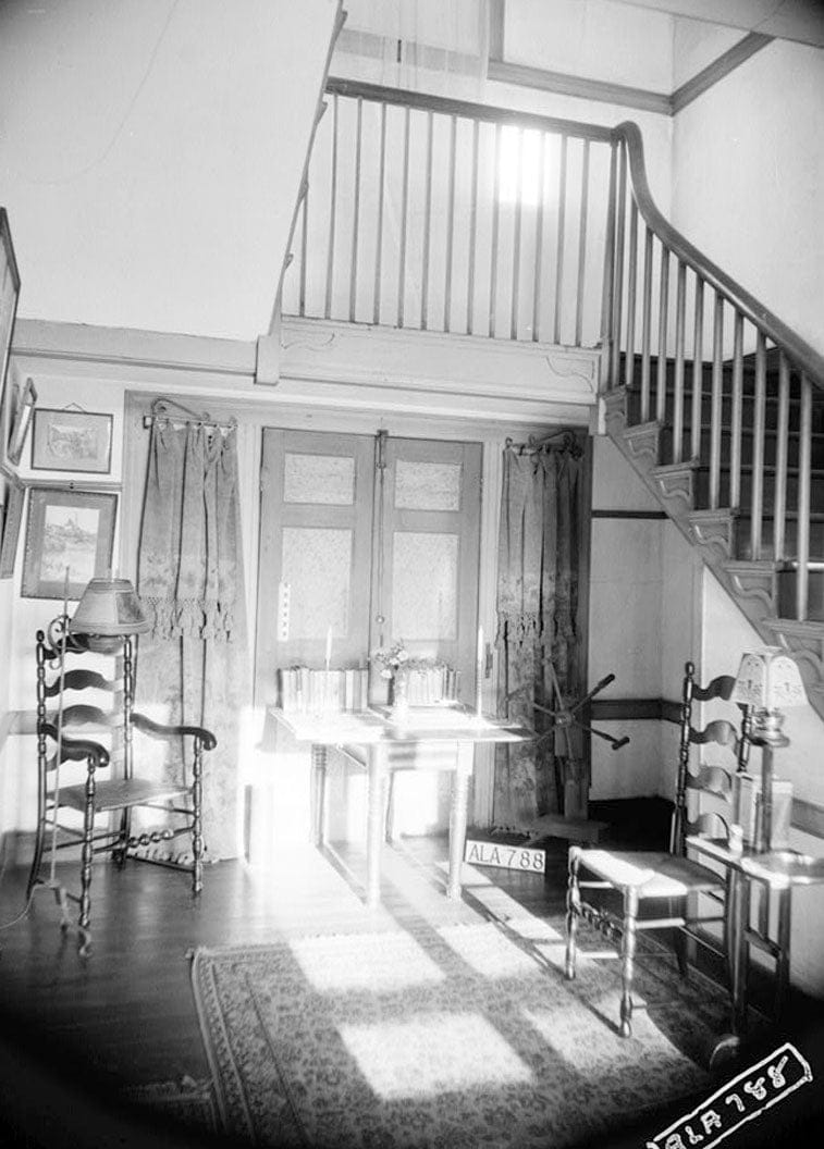 Historic Photo : Osborne-Jones House, County Road 45 (Washington Street), Marion, Perry County, AL 6 Photograph
