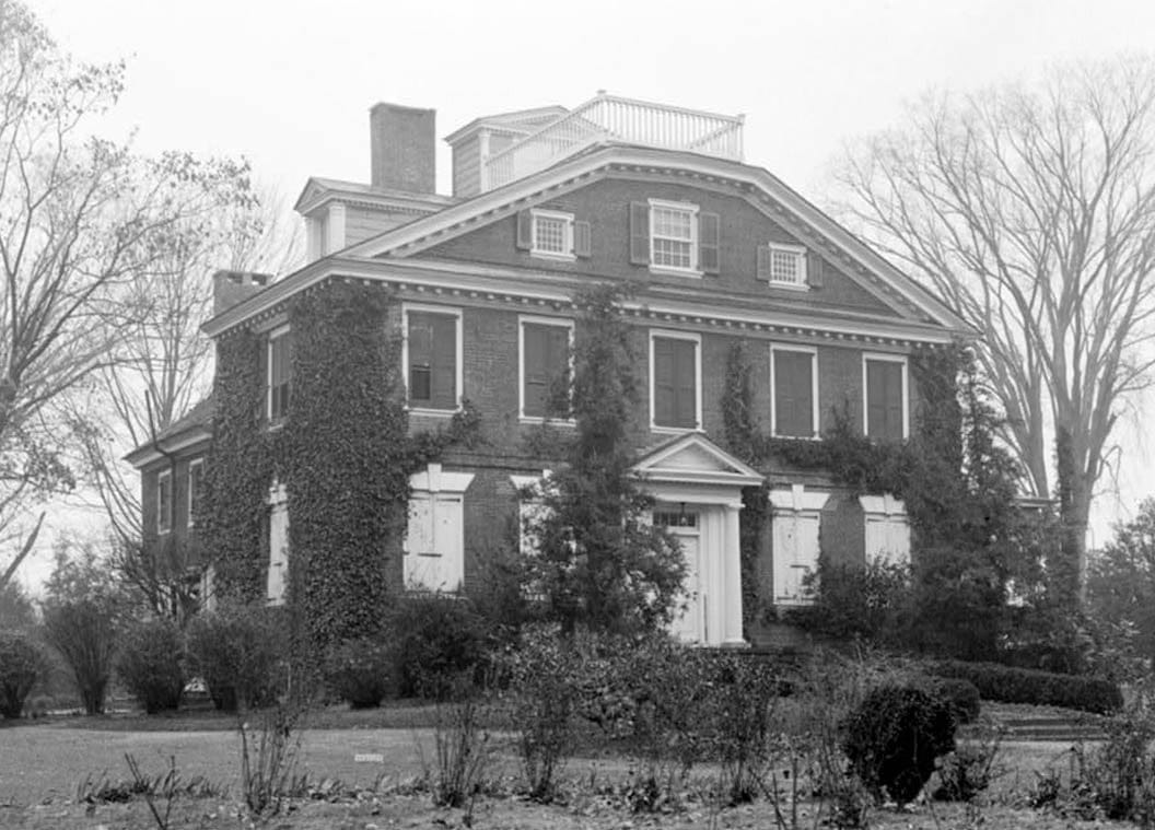 Historic Photo : Belmont Hall, Route 13, Smyrna, Kent County, DE 5 Photograph