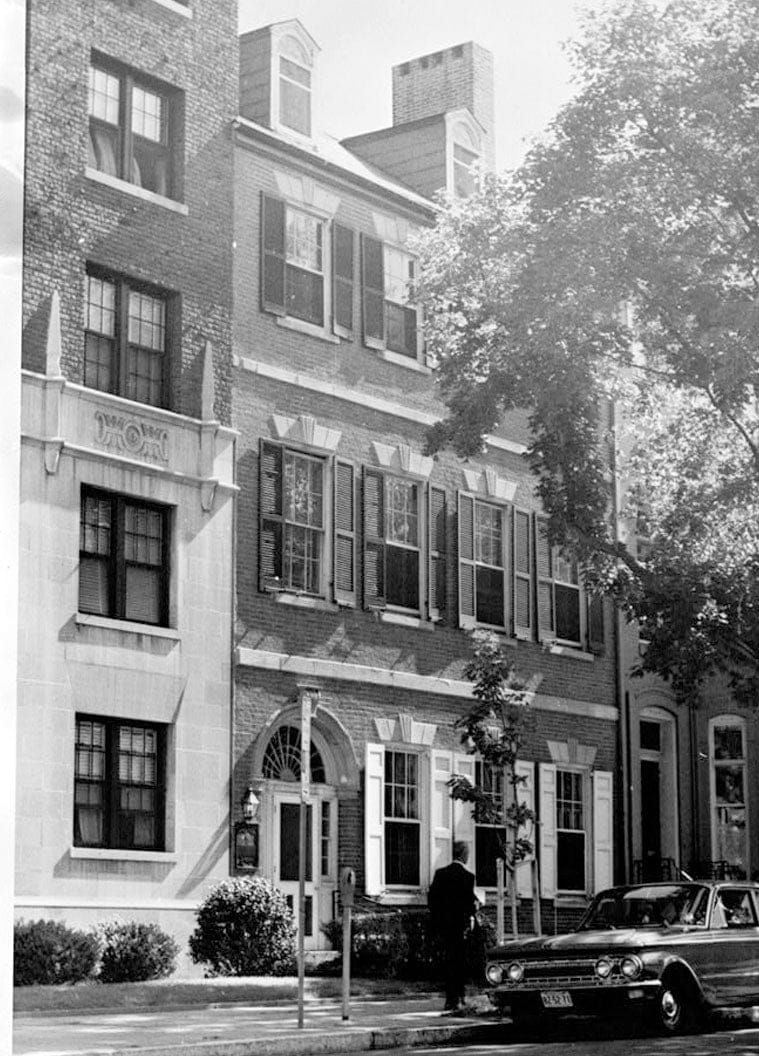 Historic Photo : Timothy Caldwell House, 2017 "Eye" Street Northwest, Washington, District of Columbia, DC 8 Photograph