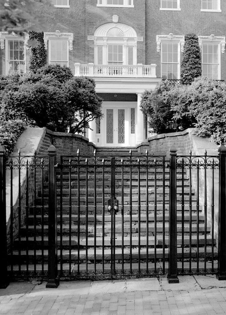 Historic Photo : Scott-Grant House, 3238 R Street, Northwest, Washington, District of Columbia, DC 12 Photograph