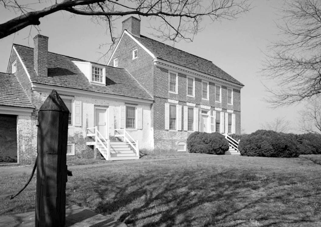 Historic Photo : John Dickinson Mansion, Kitts Hummock Road, off State Road 68, 0.3 mile east of intersection with State Route 113, Dover, Kent County, DE 1 Photograph