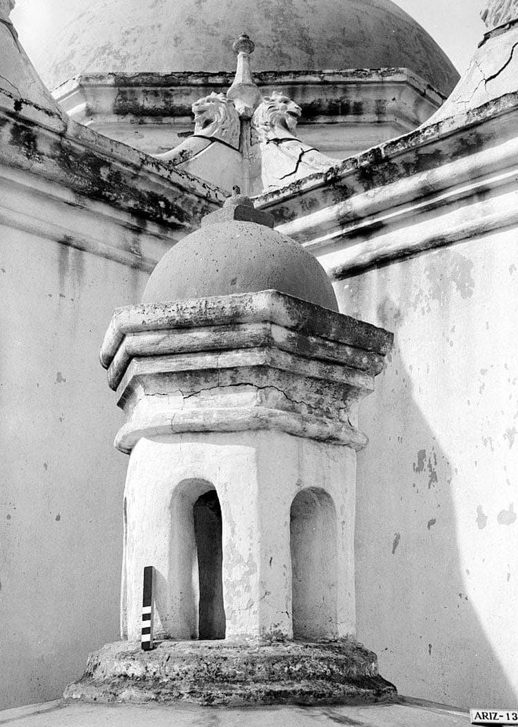 Historic Photo : San Xavier del Bac Mission, Mission Road, Tucson, Pima County, AZ 118 Photograph