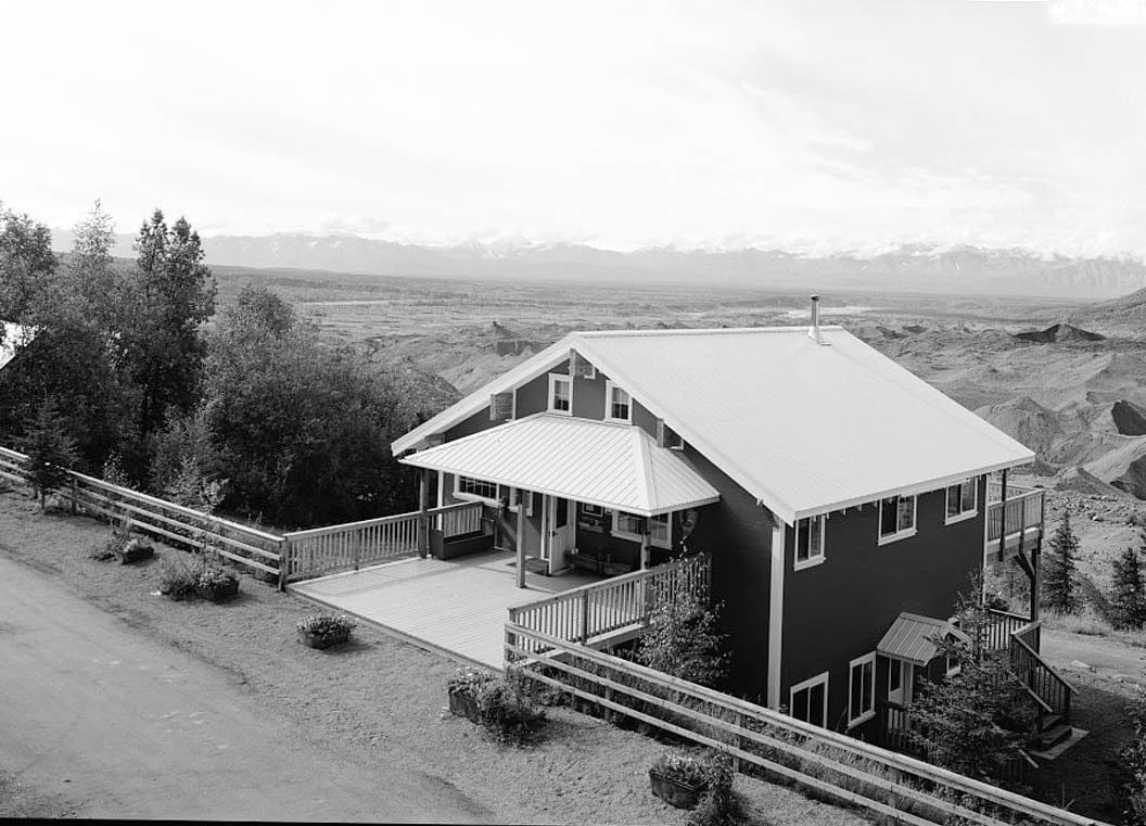Historic Photo : Kennecott Copper Corporation, NPS Interpretation Building, On Copper River & Northwestern Railroad, Kennicott, Valdez-Cordova Census Area, AK 1 Photograph