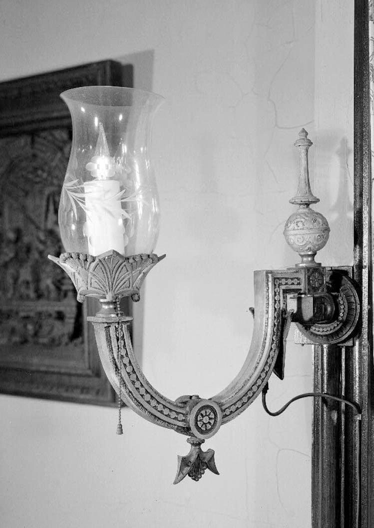 Historic Photo : Lesley-Travers Mansion, 112 West Sixth Street, New Castle, New Castle County, DE 19 Photograph
