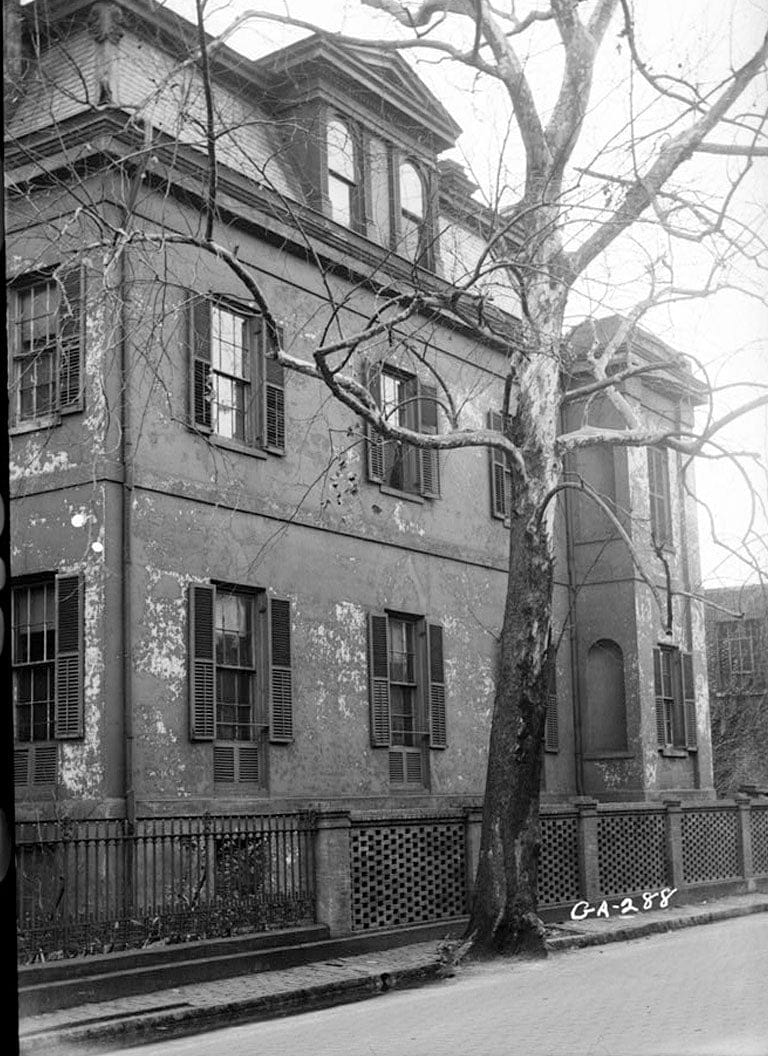 Historic Photo : Champion-McAlpin-Fowlkes House, 230 Barnard Street, Savannah, Chatham County, GA 4 Photograph