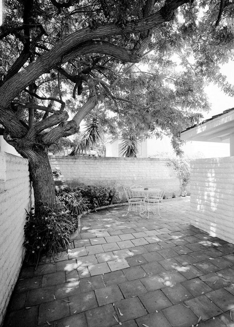 Historic Photo : La Flecha House, 6036 La Flecha, Rancho Santa Fe, San Diego County, CA 3 Photograph