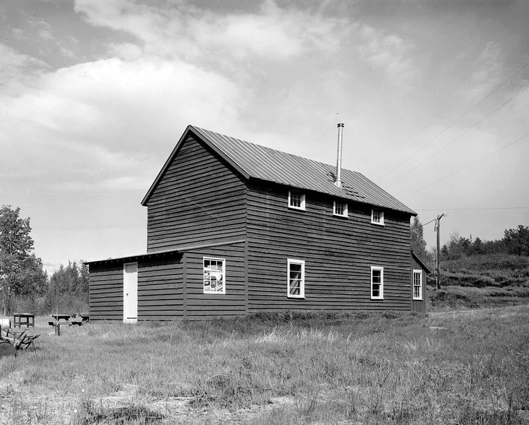 Historic Photo : Iditarod Trail Shelter Cabins, Knik Hall, Knik, Matanuska-Susitna Borough, AK 3 Photograph