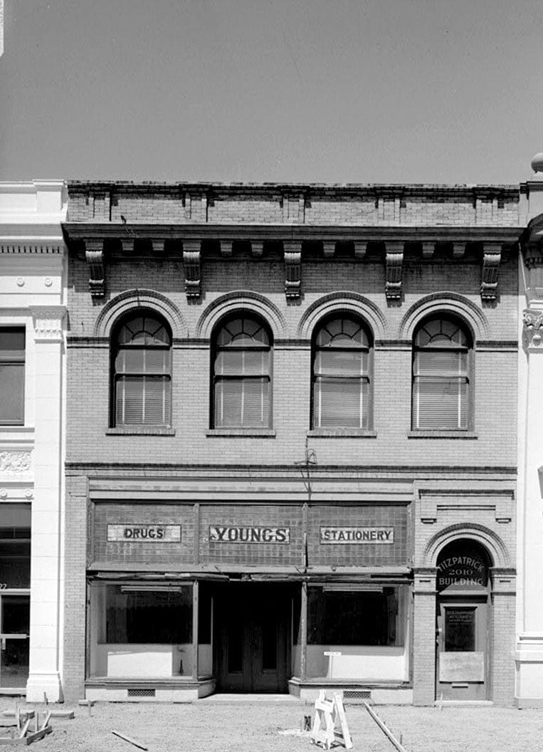 Historic Photo : Fitzpatrick Building, 2010 Broadway, Redwood City, San Mateo County, CA 5 Photograph