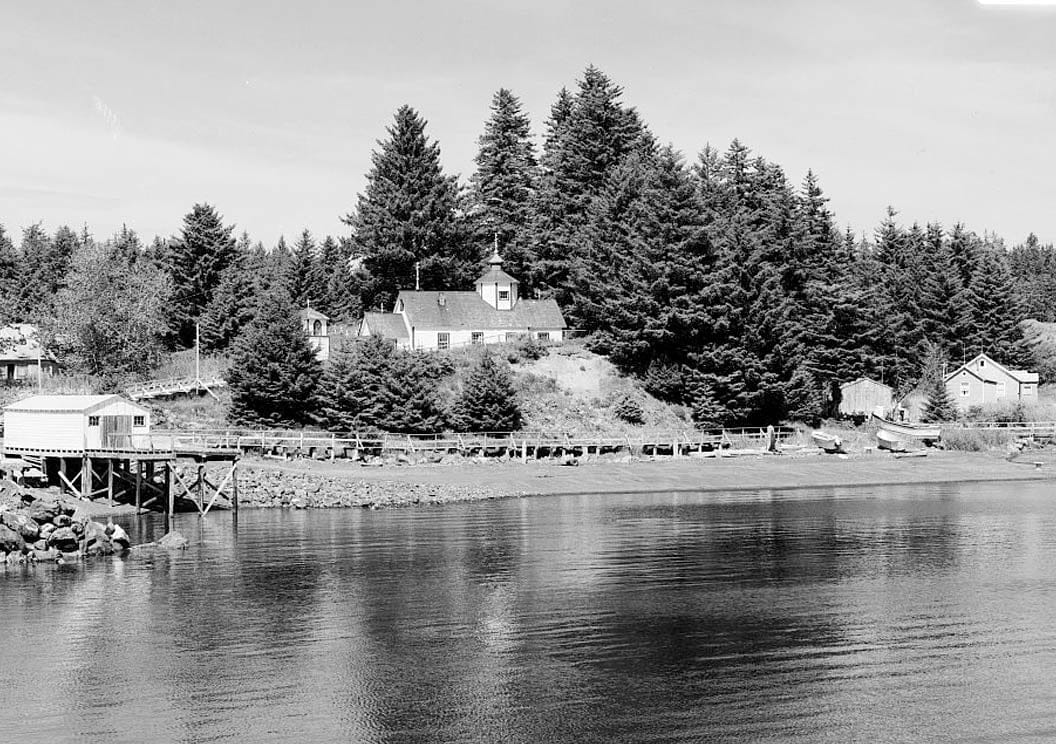 Historic Photo : Nativity of Our Lord Russian Orthodox Church, Spruce Island, Ouzinkie, Kodiak Island Borough, AK 1 Photograph