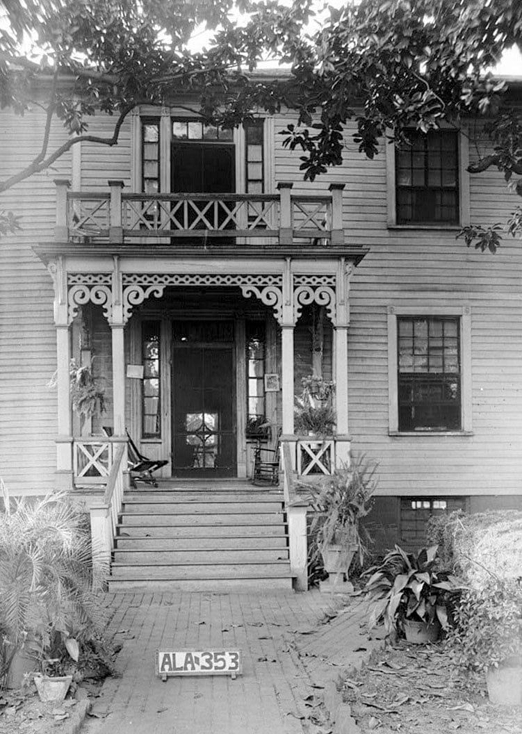 Historic Photo : Dr. R. A. Rand House, 402 North Commons Street, Tuscumbia, Colbert County, AL 2 Photograph