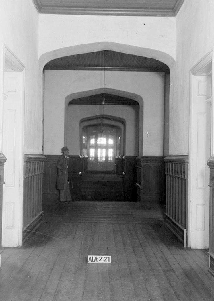 Historic Photo : Old Southern University, University Avenue (College Street), Greensboro, Hale County, AL 6 Photograph