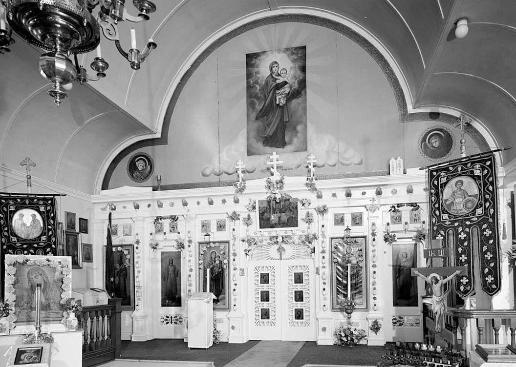 Historic Photo : Saint George Russian Orthodox Church, St. George Island, Pribilof Islands, Saint George, Aleutians West Census Area, AK 4 Photograph