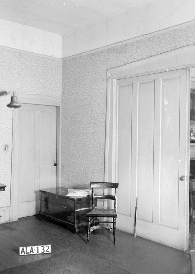Historic Photo : Franklin King Beck House, 312 Clifton Street, Camden, Wilcox County, AL 6 Photograph
