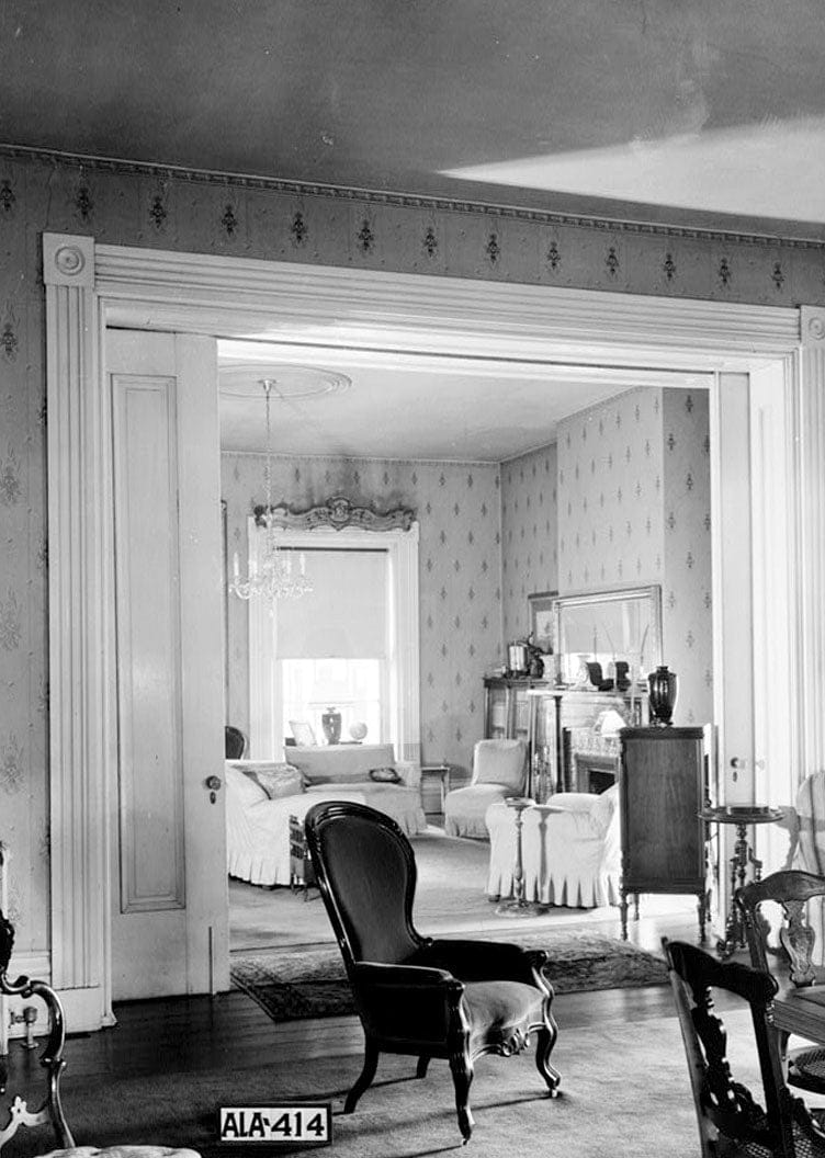 Historic Photo : Fearn-Garth House, 517 Franklin Street, Huntsville, Madison County, AL 5 Photograph