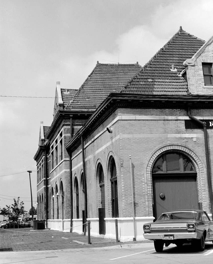 Historic Photo : Chicago, Burlington & Quincy Railroad, West Iowa Division, Creston Station, 116 West Adams, Creston, Union County, IA 13 Photograph